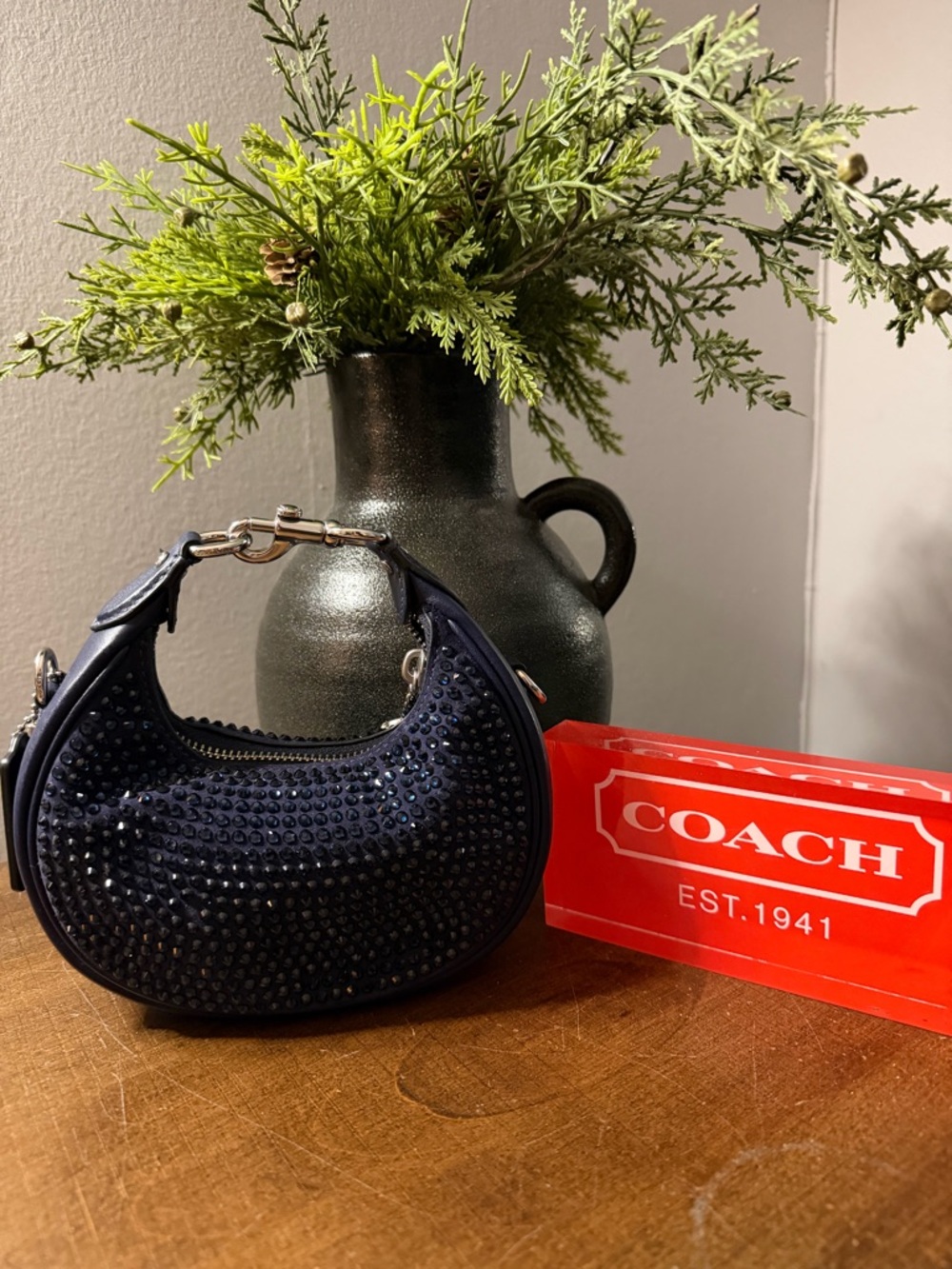 Coach Jonie Mini Bag with Crystals - Picture 2 of 12